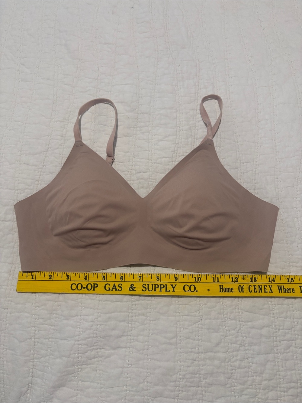 EBY Everyday Smooth Wireless Bra in Taupe